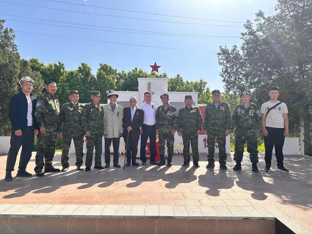 А.Масалиев айыл аймагында 9-Май Улуу Ата Мекендик согуштун 80 жылдыгына карата иш-чара уюштурулуп өткөрүлдү