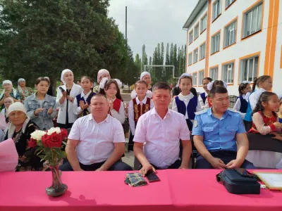 А.Масалиев айыл аймагындагы мектептерде "Акыркы Коңгуроо" салтанаты белгиленди