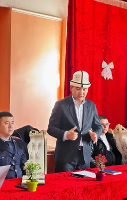 А.Масалиев айыл өкмөт аймагындагы Алыш, Өлагыш, Ташкоргон айылдарында айыл өкмөт башчы эл менен жыйын өткөрдү А.Масалиев айыл өкмөт аймагындагы Алыш, Өлагыш, Ташкоргон айылдарында айыл өкмөт башчы эл менен жыйын өткөрдү