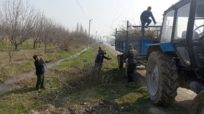 А.Масалиев айыл аймагында жалпы ишембилик уюштурулуп өткөрүлдү А.Масалиев айыл аймагында жалпы ишембилик уюштурулуп өткөрүлдү
